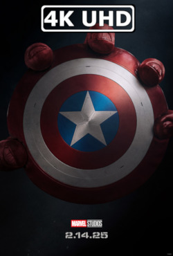 Movie Poster for Captain America: Brave New World - HEVC/MKV 4K Ultra HD Teaser Trailer