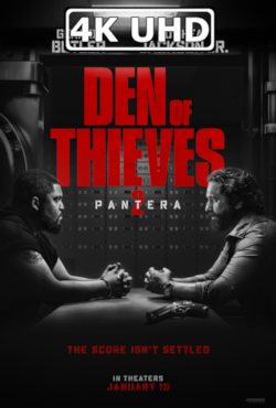 Movie Poster for Den of Thieves 2: Pantera - HEVC/MKV 4K Ultra HD Trailer