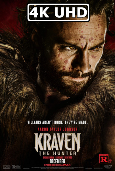 Kraven the Hunter - HEVC/MKV 4K Ultra HD Trailer #2